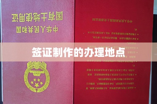 和美签证制作的办理地点