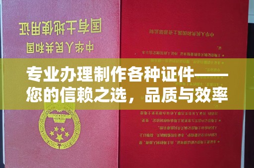 和美专业办理制作各种证件——您的信赖之选，品质与效率的完美结合