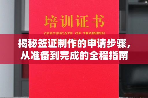 和美揭秘签证制作的申请步骤，从准备到完成的全程指南