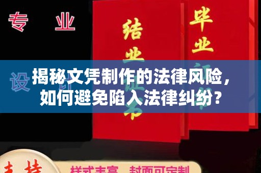 和美揭秘文凭制作的法律风险，如何避免陷入法律纠纷？